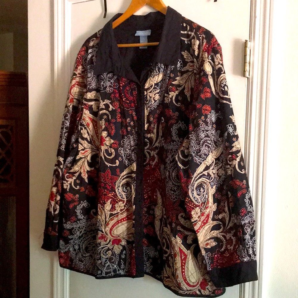 Liz&Me Light Weight Jacket-EUC-2X 22/24
